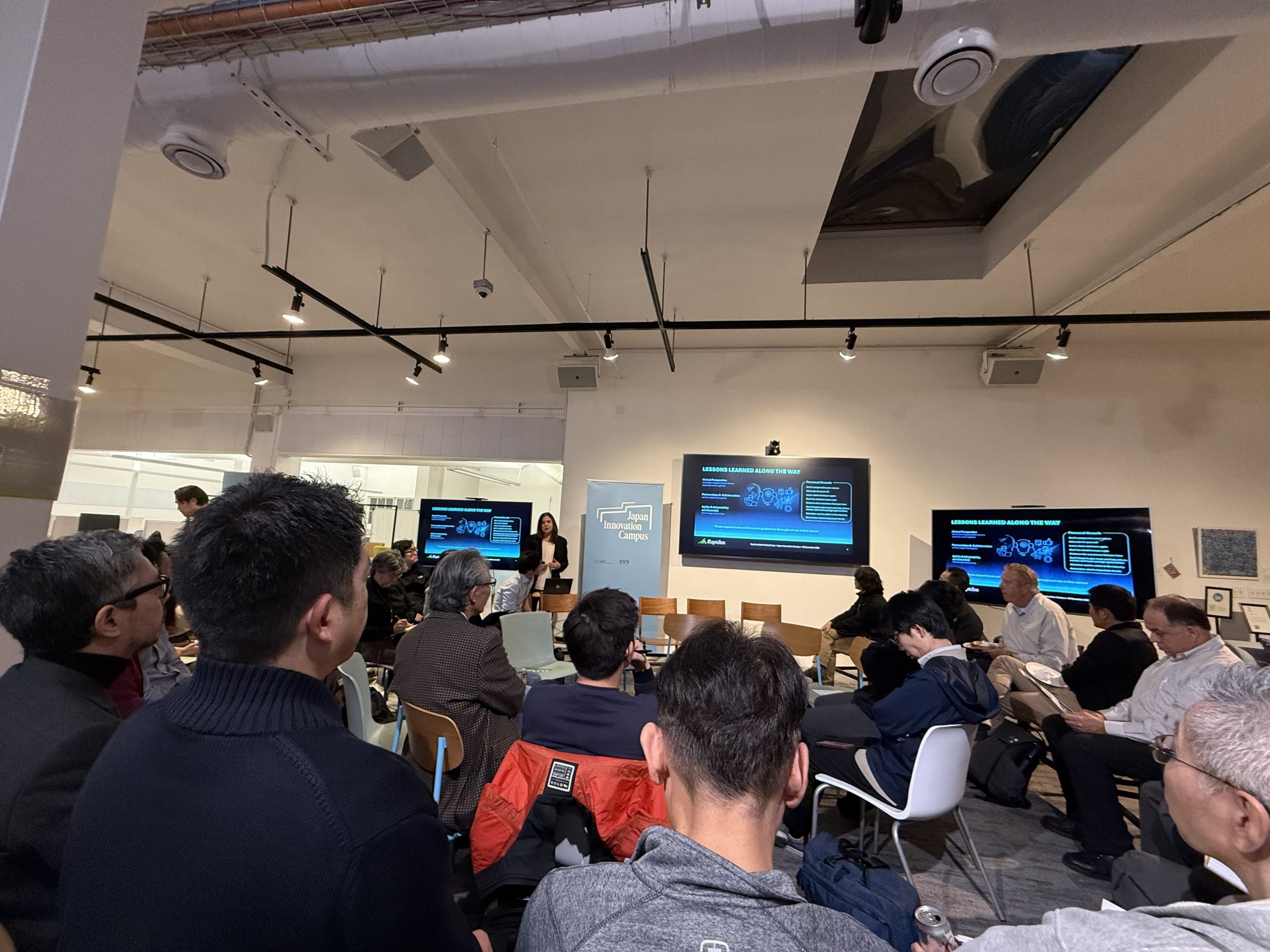 CHIP-J study group members gathered at a semiconductor industry event