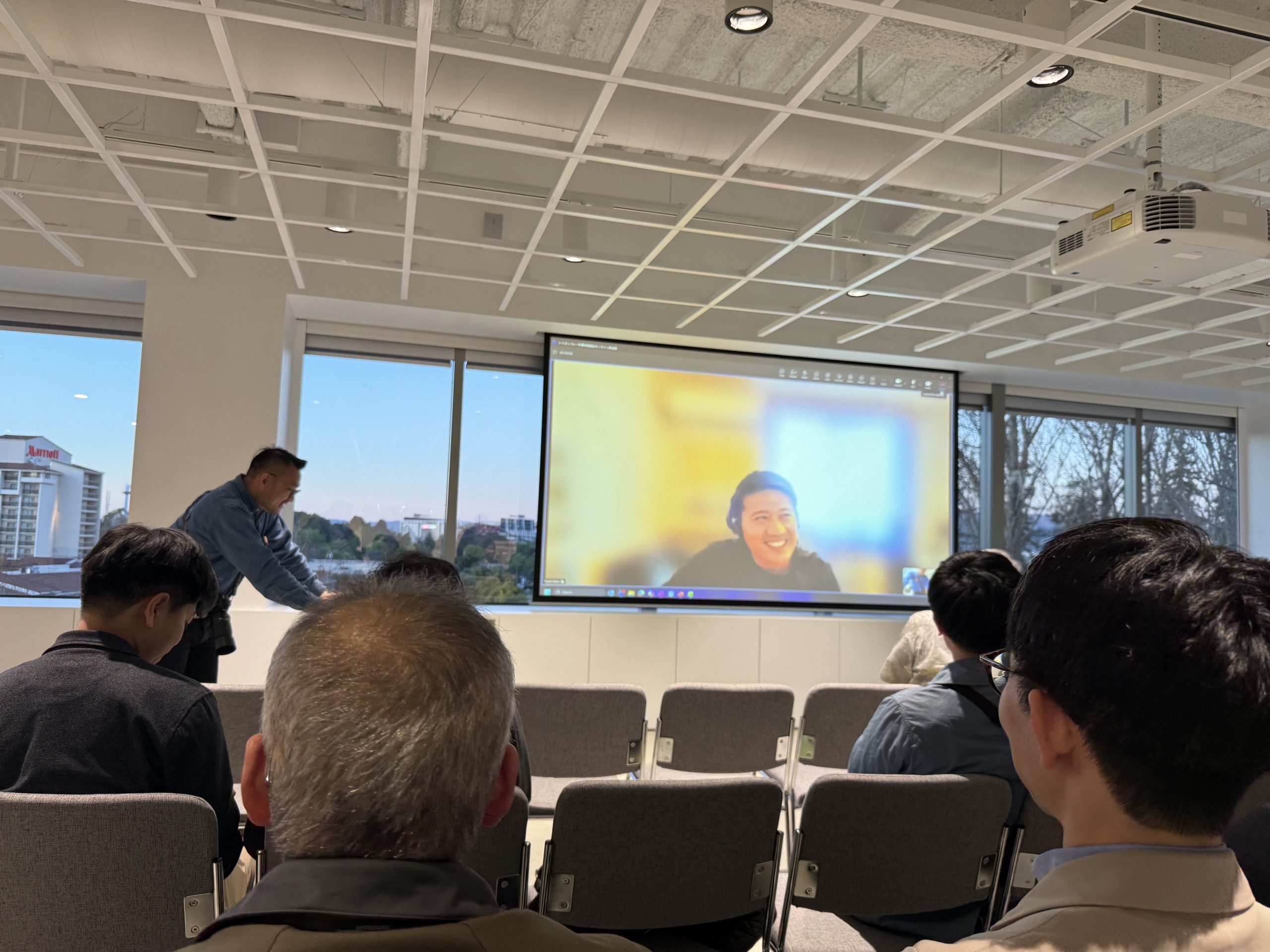 CHIP-J semiconductor study group event venue and participants
